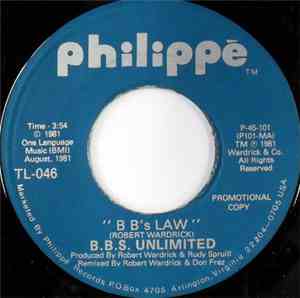 B.B.S. Unlimited - B B's Law / Dance With Me